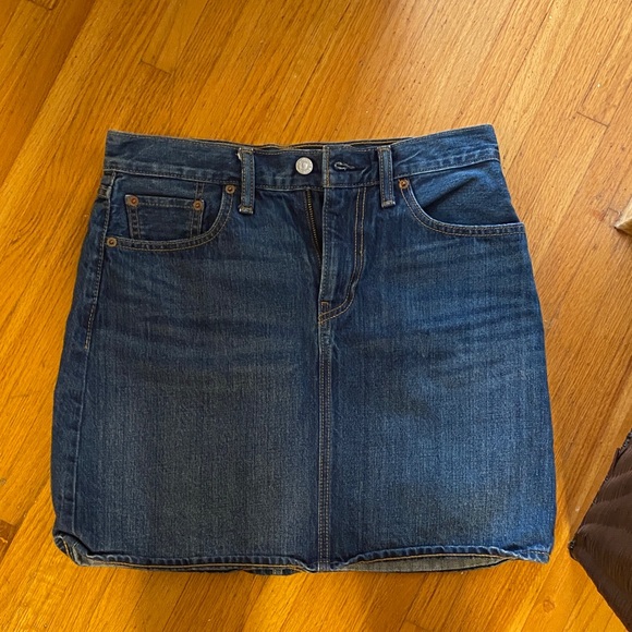 Levi's Dresses & Skirts - Levi's Dark Blue Mini Skirt